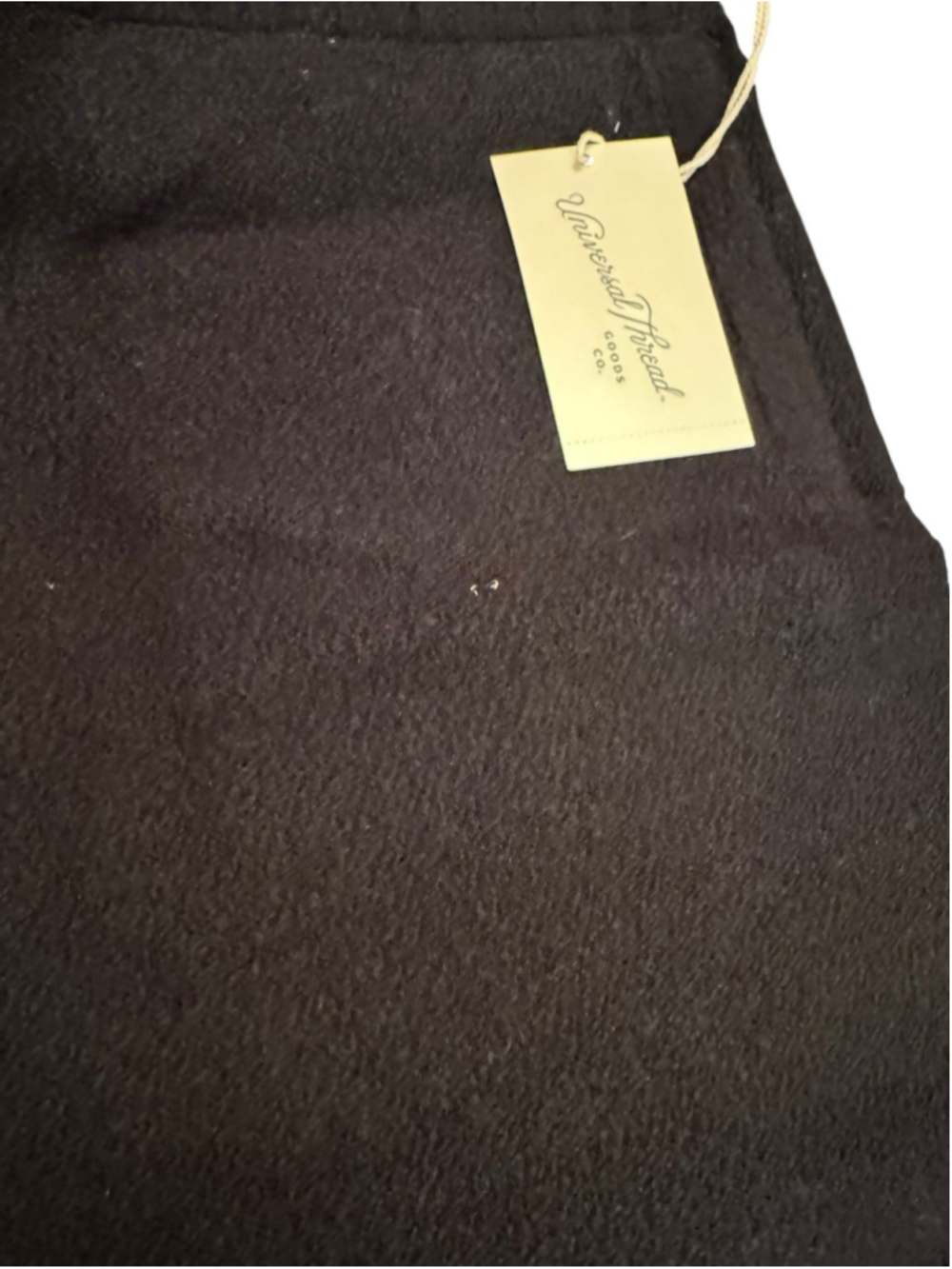 Universal Thread Shorts Womens 2X Black Knit High Rise Lounge Casual Pocket - Picture 5 of 8